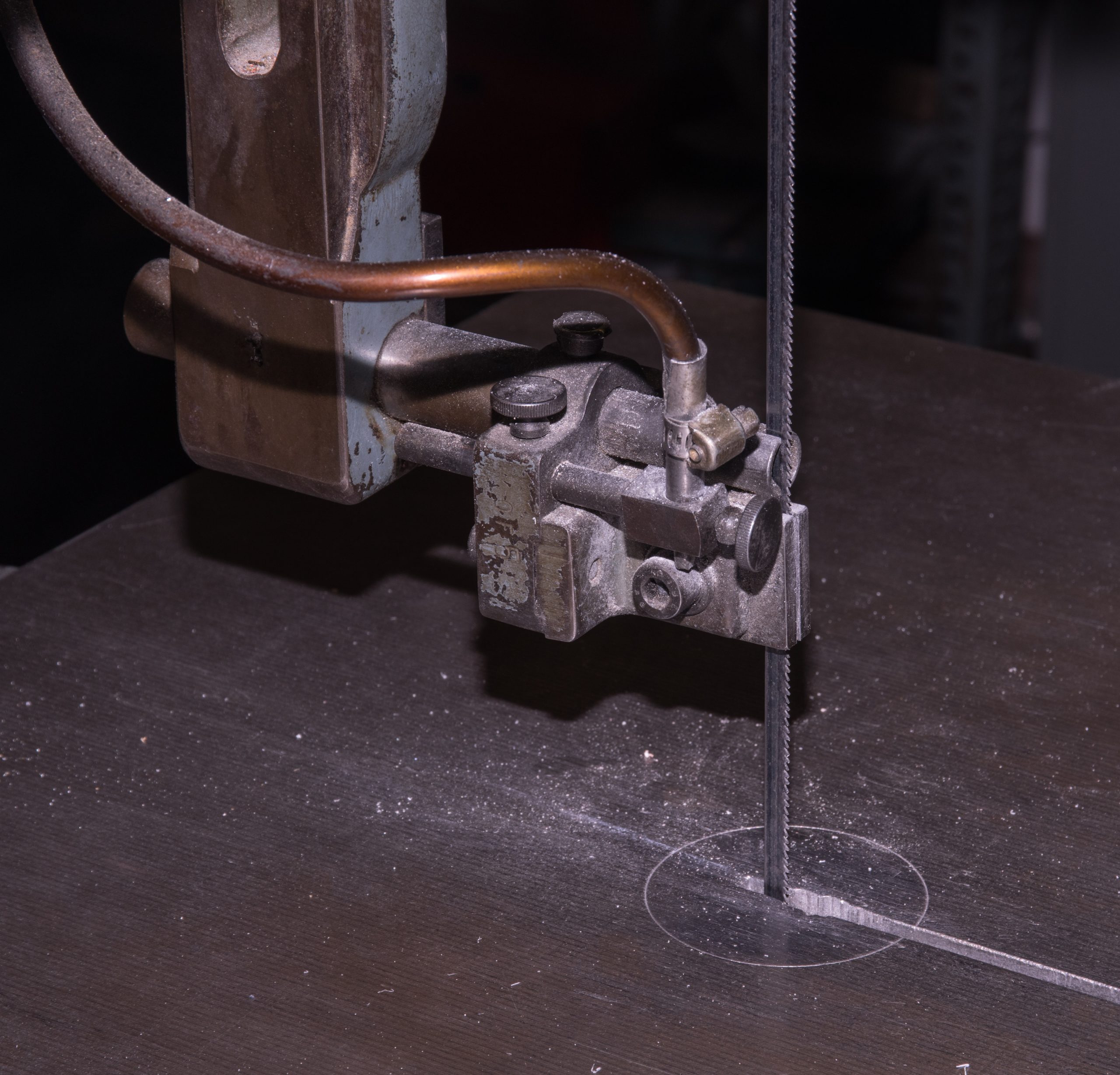Bandsaw Cutting Metal