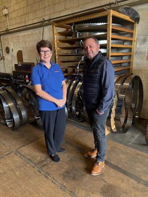 Sharon Wood and Gary Hawkins at EPS Gerrymet
