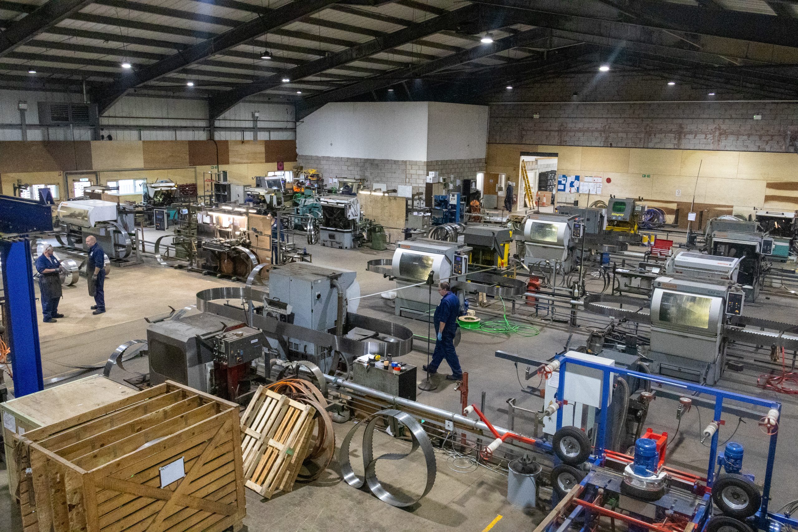 EPS strengthens South West services with Davenport Western and Mid Cornwall Saw acquisitions 3 EPS workshop action shot