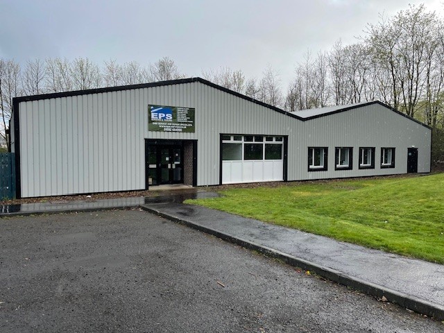 EPS Fife Branch Opens the Door to Expanded Facilities and Improved Customer Service 1 Exterior of the new EPS Services & Tooling Fife branch in Glenrothes